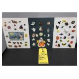 (3) PAGES OF HALLOWEEN BUTTONS