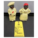 PEARL SALTY & PEPPY SHAKERS - 8"