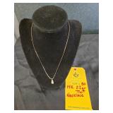 14K NECKLACE - 2.2 GRAMS TWT