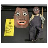 EARLY BLACK MASK & PUPPET