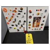 (2) PAGES OF HALLOWEEN BUTTONS