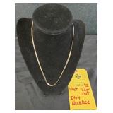 14K ITALY NECKLACE - 7.2 GRAMS TWT