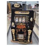 GOLDEN NUGGET 25 CENT SLOT MACHINE