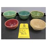 (5) COUNTRY BOWLS - 4" - 5"