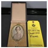CASED OVAL PORTRAIT - 3.5"