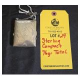 STERLING COMPACT - 76 GRAMS