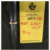 14K RING - 6.6 GRAMS TWT
