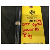 10K VINCENT HS RING - 6 GRAMS TWT