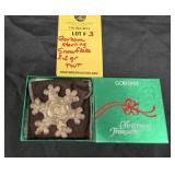 GORHAM STERLING SNOWFLAKE - 2.2 GRAMS TWT