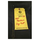 14K NECKLACE - 1.1 GRAMS TWT