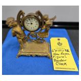 NEW HAVEN FIGURAL BOUDOIR CLOCK - 6"