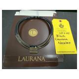 BLACK LAURANA NECKLACE