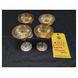 (4) STERLING COMPOTES - 195 GRAMS