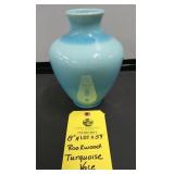 ROOKWOOD 6311 TURQUOISE VASE - 8"