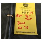 14K WITH RIBBON - 15.6 GRAMS TWT