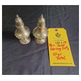 SOLID STERLING SALT & PEPPER - 131 GRAMS