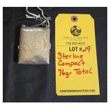 STERLING COMPACT - 76 GRAMS