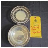 (2) STERLING BOWLS - 140 GRAMS