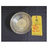 TIFFANY STERLING BOWL - 197 GRAMS