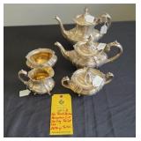 (5 PC) REED BARTON HAMPTON COURT STERLING 660