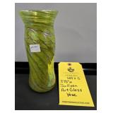 SULLIVAN ART GLASS VASE - 7.75"