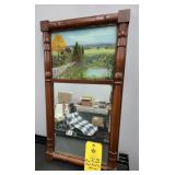 HAND PAINTED HIGH FIDELITY MIRROR