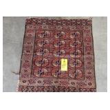 TURKMEN STYLE AFGHAN - 43" X 39"