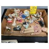 BOX LOT OF MINIATURES