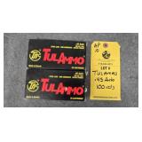 (100 ROUNDS) TULAMMO .45 AUTO