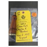 CROW CALL - CHARLES H PERDEW