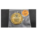 1926 NEW YORK HUNTING LICENSE