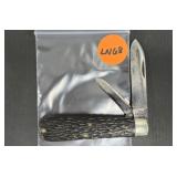 KABAR - OLEAN NY - 2 BLADE FOLDING KNIFE