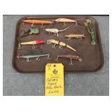 (10) SIGNED ALLEN VEACH FISHING LURES