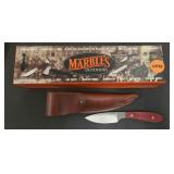 MARBLES RED BONE FIXED BLADE KNIFE
