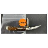 CASE 2 BLADE FOLDING KNIFE