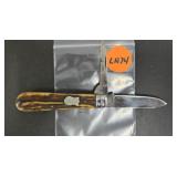 CHALLENGE CUTLERY STAG 2 BLADE FOLDING KNIFE