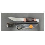 KINFOLKS #240 FIXED BLADE KNIFE WITH SHEATH