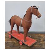 LARGE PULL HORSE 25" X 24"