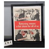 WWII RATIONING POSTER #184