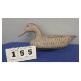 DUCK DECOY #155 - STAMPED C ON THE BOTTOM