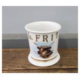 OCCUPATIONAL SHAVING MUG - BUTCHER - A L FRITZ