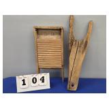 WASHBOARD & PRIMITIVE BOOTJACK