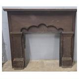 EARLY WOOD MANTEL