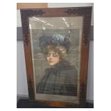 "BETTY" 1906 B F GOODRICH ADVERTISEMENT 41" X