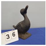 CAST IRON DUCK DOOR STOP #36