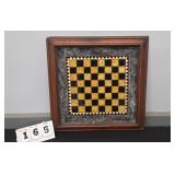 REVERSE PAINTED CHECKERBOARD #165