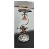 ART DECO STYLE COWBOY TABLE LAMP