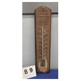DUBOIS LUMBER CO THERMOMETER 21"