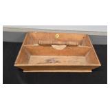 NATURAL FINISH KNIFE BOX