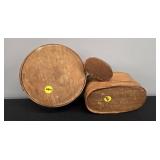 (3) ASSORTED SIZE PANTRY BOXES